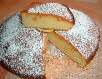 Лимонный пирог